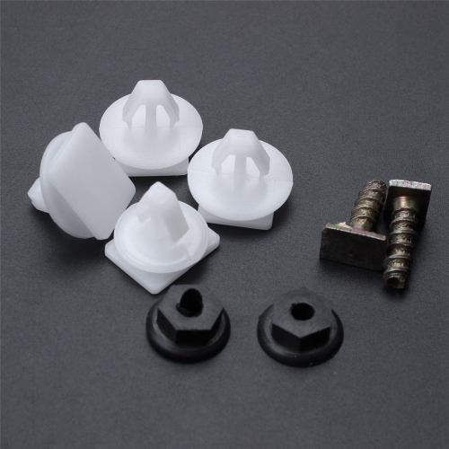8pc Front Wheel Arch Plastic Metal Screw Nut Set For C 2
