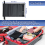 Airplane Cushion Extender for Kids, with Side Pockets for Leg Rest 2
