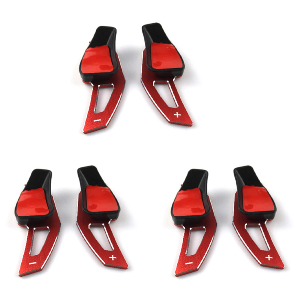 Steering Wheel Shift Paddle For Golf 6 Mk5 Mk6 R20 R36 Cc(Red) Red 4851340628449