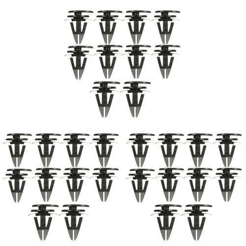 10PCS Sill Trim Side Skirts Bumper Fastener Clip For