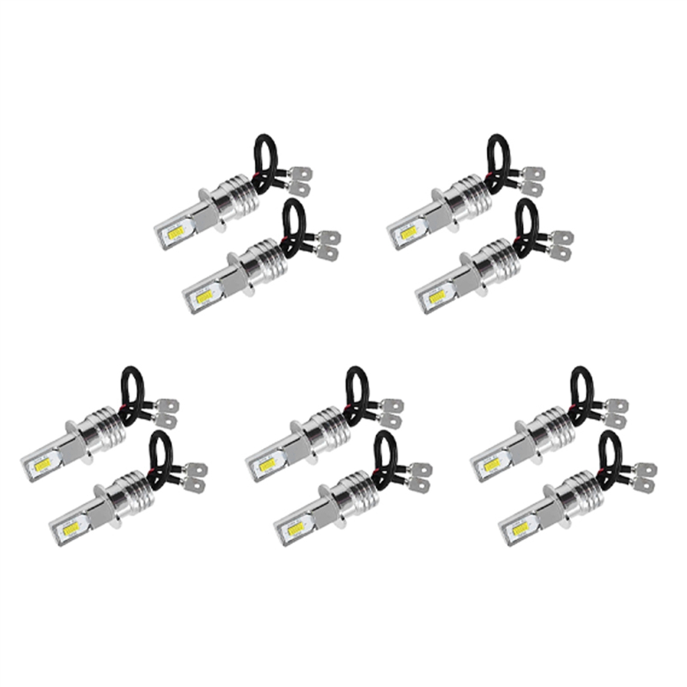 2X H3 Super Bright Led Fog Driving Lamp Bulb Kit 6000K Light 4852890815457