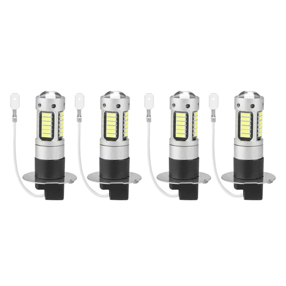 2Pcs H3 Super Bright Led Fog Driving Drl Bulbs 6000K Light/White 4852890815303