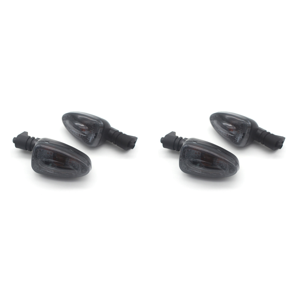 Motorcycle Turn Signal Lights For K1300r K1200r (Black) Black 4852890811985