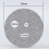 3 Holes Felt Pad Screen/Gauze for 90/ Heater Burner 3
