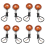 Lights Blinker Lens for Road Star Virago V Star 85-99 2 Pack 1