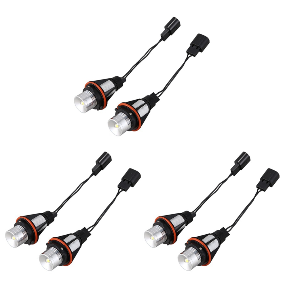 Car Angel Eye Fog Xenon Led Bulb Head For E39 Light/White 4852890817383