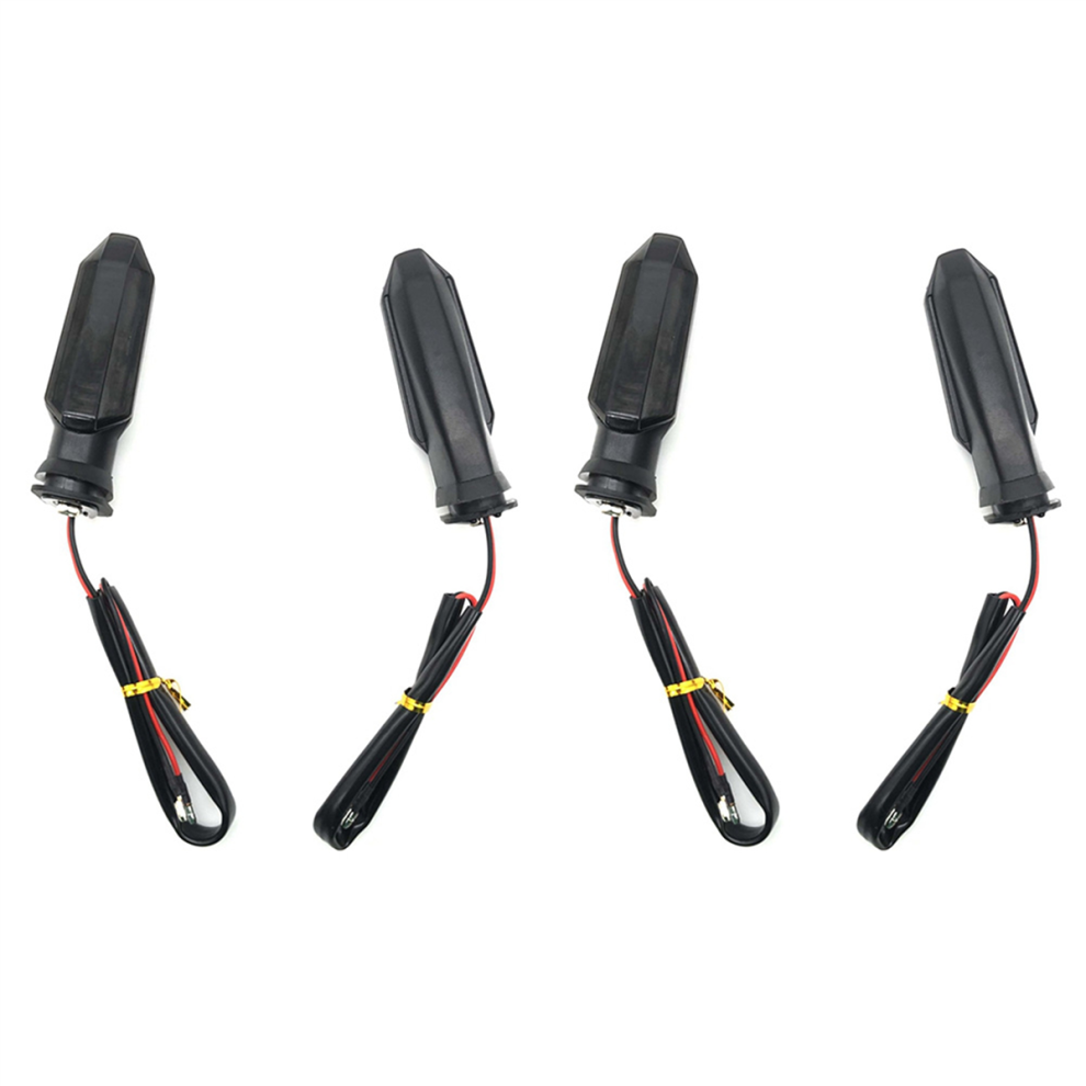 Motorcycle Turn Signals Flashing Blinker Smoked Light 4852890820758