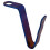 Motorcycle Helmet Hook, Fixed Base of Colorful Titanium Alloy 3