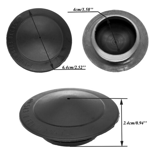 2Pcs Front Suspension Cap Mount Top Cover Waterproof for 2