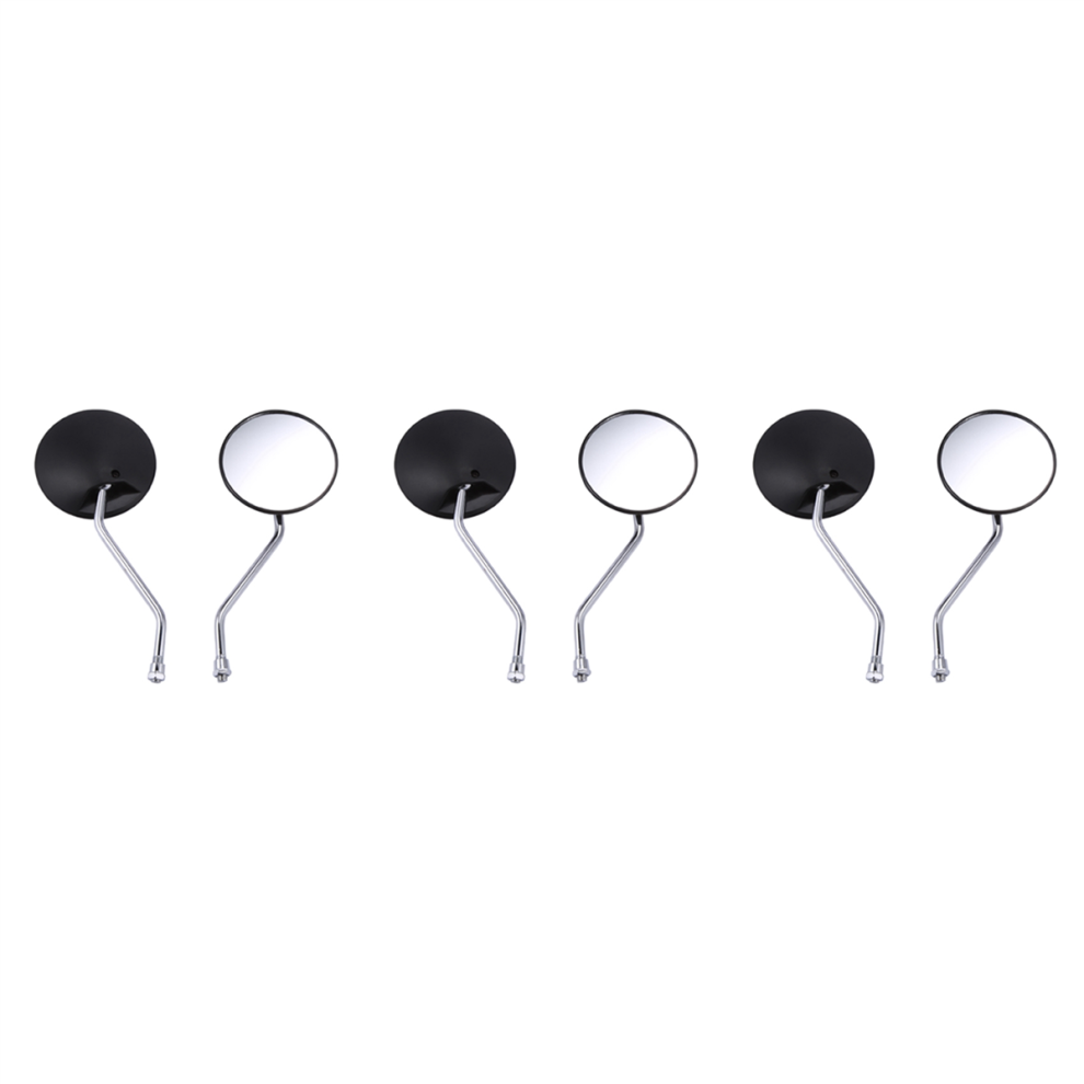 Pair 10Mm Universal Motorcycle Mirrors Bike/Motorbike Rear View/Side 4852890821786