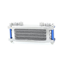 M12 Interface Radiator Aluminium Ing System for 50-160cc Cycle Dirt Pit Bike Silver