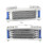 M12 Interface Radiator Aluminium Ing System for 50-160cc Cycle Dirt Pit Bike Silver 4