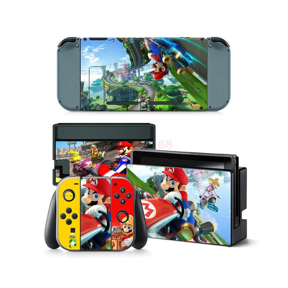 (24) Nintendo Switch Console Vinyl skin wrap Joy-Con Pad Dock Sticker Decals Cover New-image-OPC-PHXFFWP-NEW