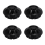 Motorcycle Wheel Covers Aluminum for Sprint (Black) 1