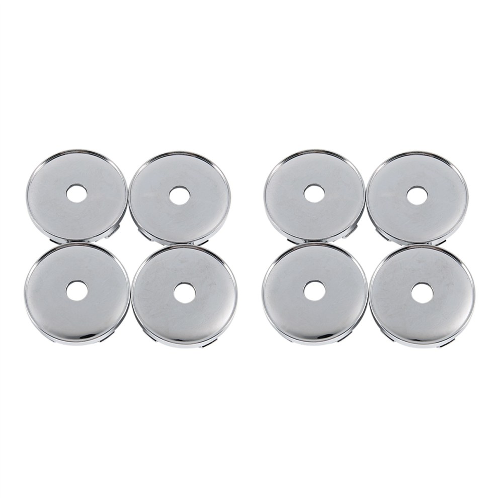 Set Of 4 Chrome Wheel Center Hub Cap Universal Car Plastic 60Mm 4852890834625