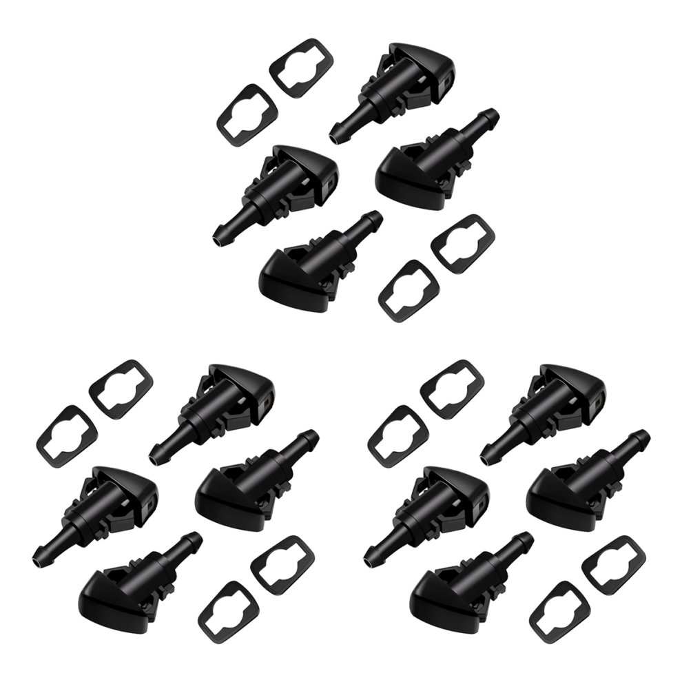 4 Pack Front Windshield Washer Nozzles Kit for Ram-image-OPC-PHXFGFJ-NEW