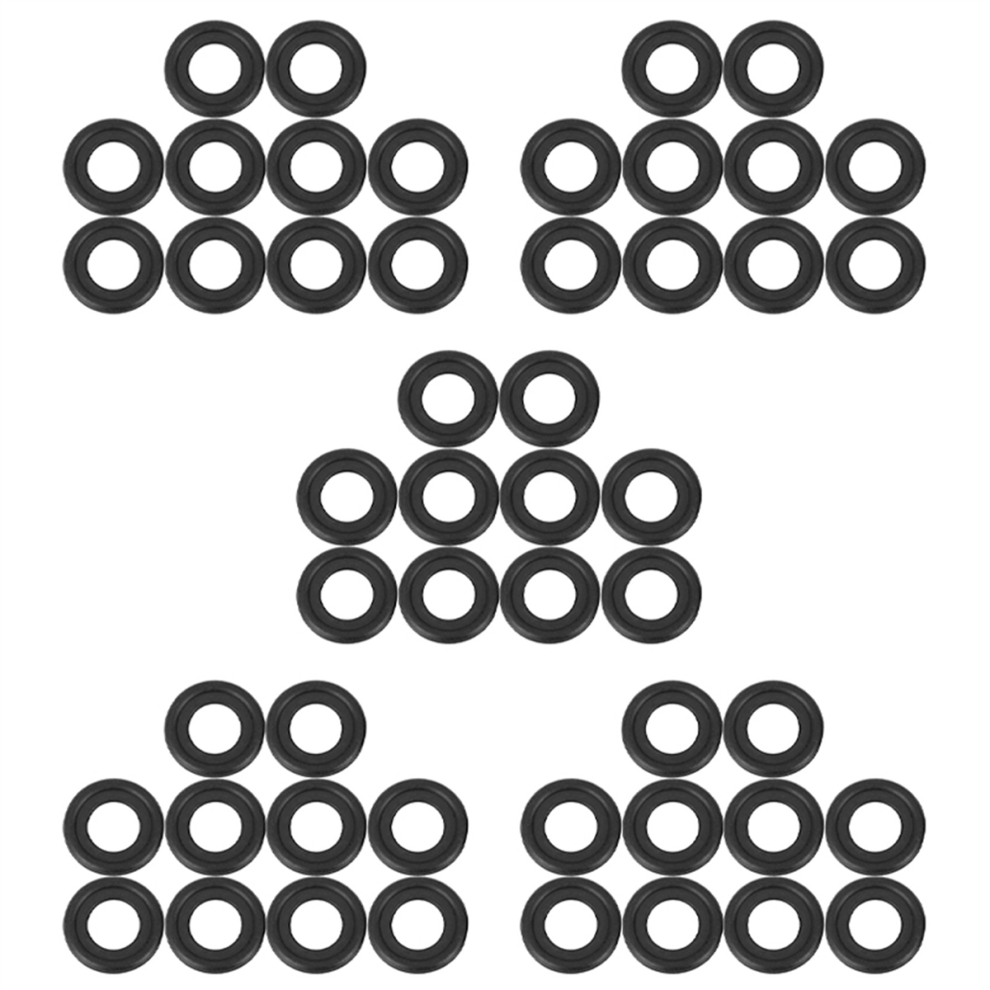 10Pcs Rubber Oil Drain Plug Gaskets For 12616850 3536966 Black 4852890836230