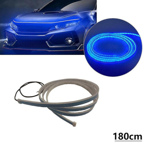 Led Car Engine Hood Lamp Through Type Day Running Lamp Guines Rative S 1