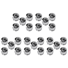 7L6 601 173A 2ZZ 5Pcs Chrome Wheel Lug Bolt Nut Cap Cover for