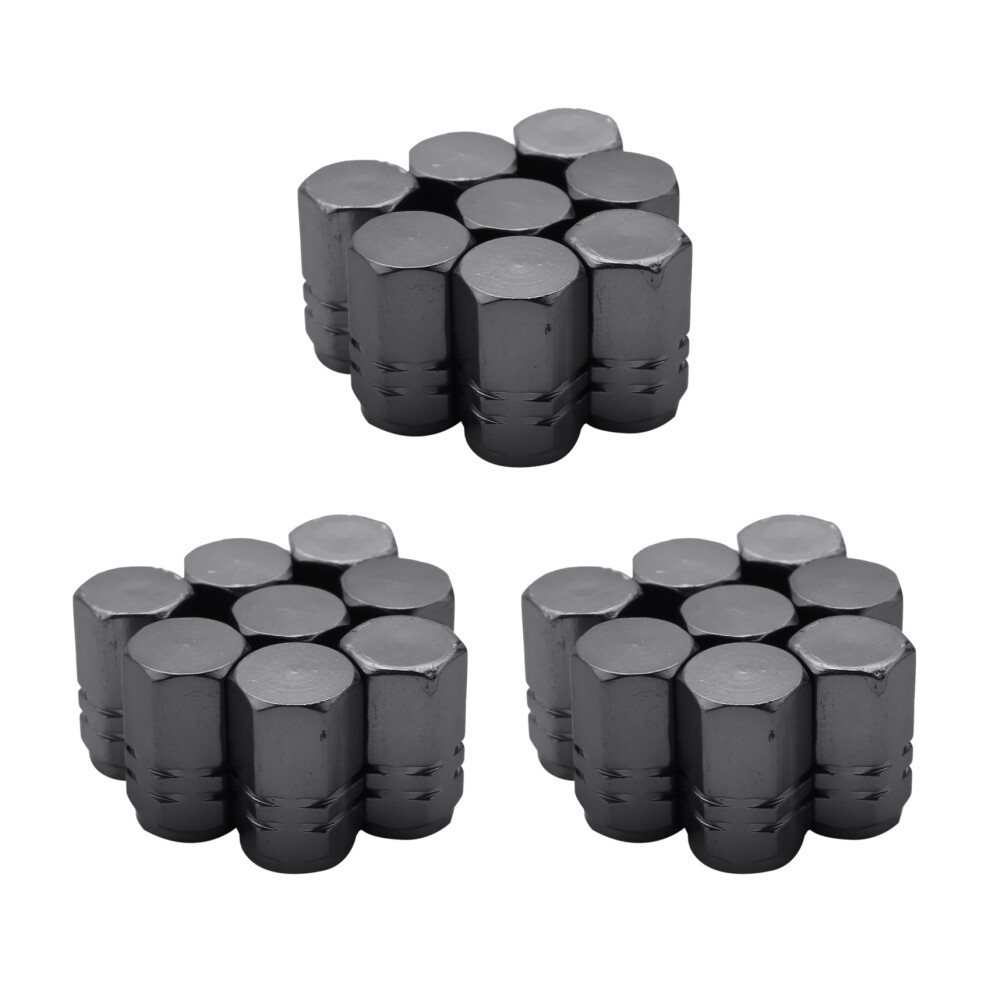 24X Tire Stem Valve Caps Car Dustproof Tire Cap, Hexagon Shape 4852890840671