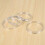 4 x Universal Aluminum Hub Ring Wheel 74.1mm O/D 72.6mm I/D 4
