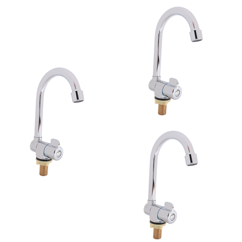 Caravan Boat 360 Degree Rotation Copper Basin Cold Water Faucet Tap 4852890838821