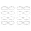 4 x Universal Aluminum Hub Ring Wheel 74.1mm O/D 72.6mm I/D 1
