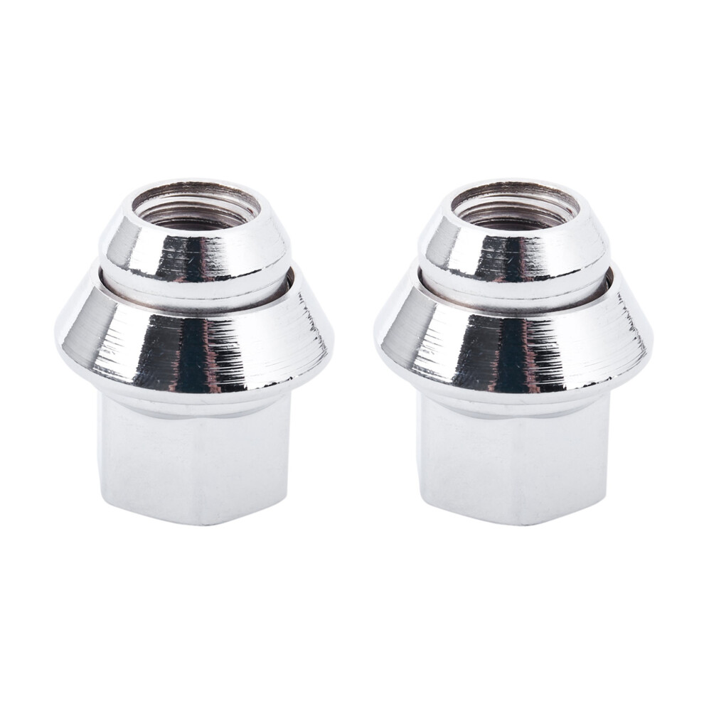 M12 X 1.5 19Mm Hex For Wheel Open Nut Fiesta Focus Ka Mondeo Silver 4852890840480