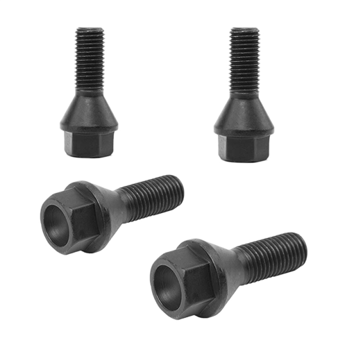 4Pcs Black Wheel Bolt Lug Nut for E30 E36 E46 E60 E90 2