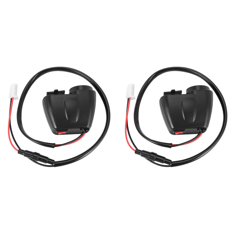12V To 5V Motorcycle Usb Charger For Moto 2.1A 12V With Voltmeter Black 4852890845997