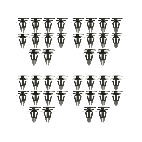 10PCS Sill Trim Side Skirts Bumper Fastener Clip For