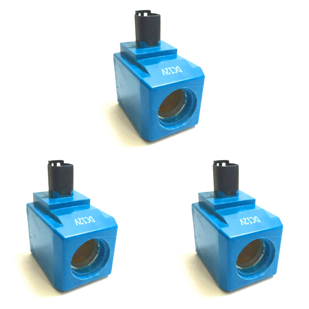 12V For Backhoe 3Cx Solenoid Coil Round Pin 25/221054 25221054 4852890841791