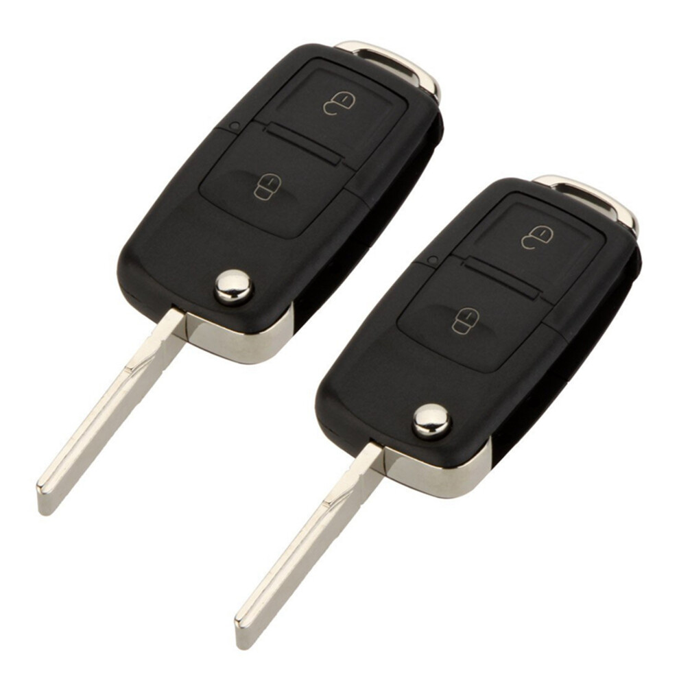 2 Button Car Key Shell Case