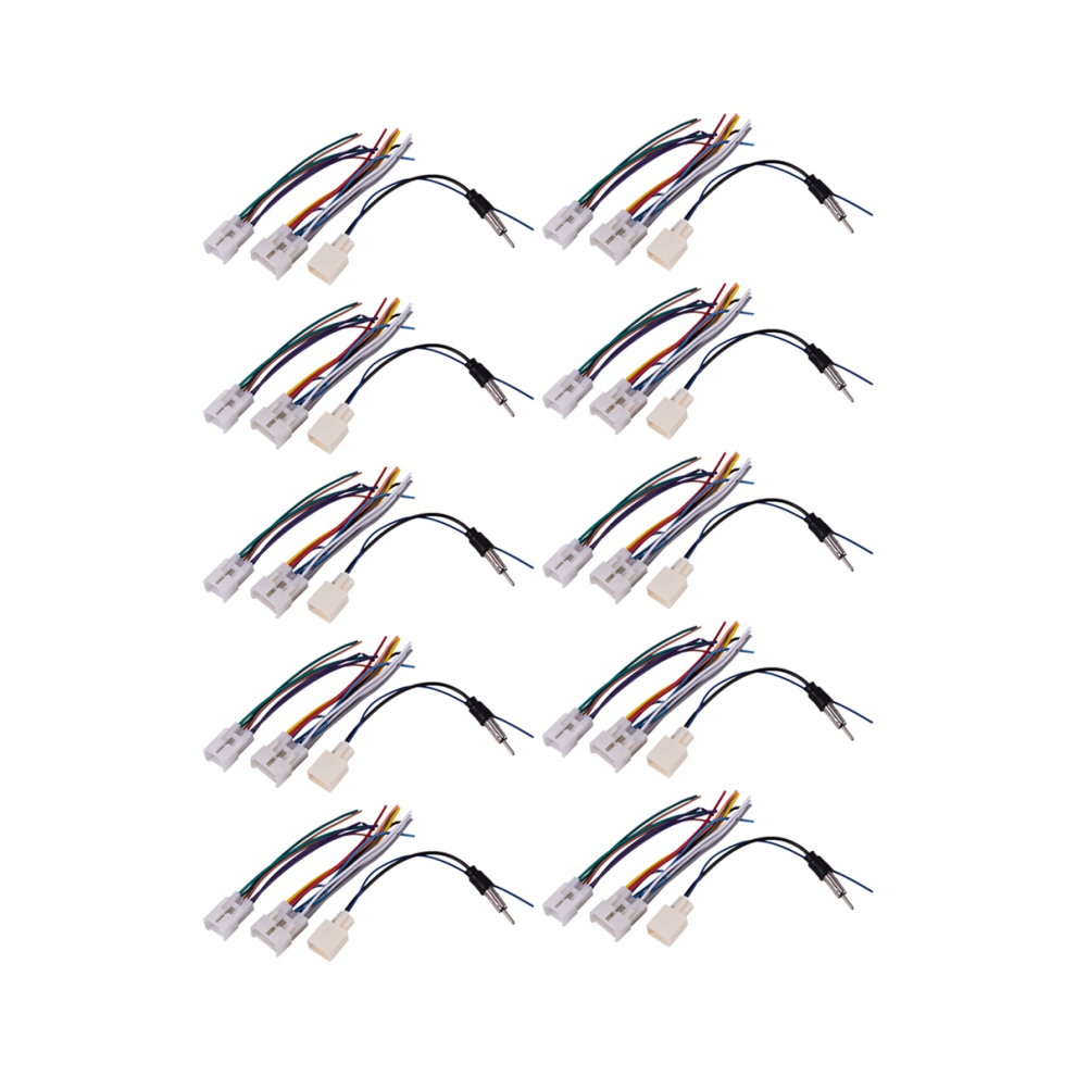 Car Stereo Dvd Wiring Harness For With Antenna Adapter Cable 4852890847830