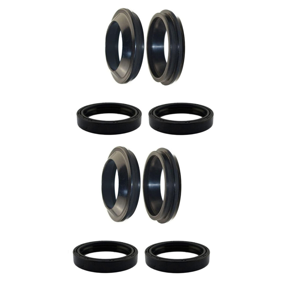 Motorcycle Front Fork Oil Seal And Dust Seal For Cb-1 Cb1 Cb400 Black 4852890854326