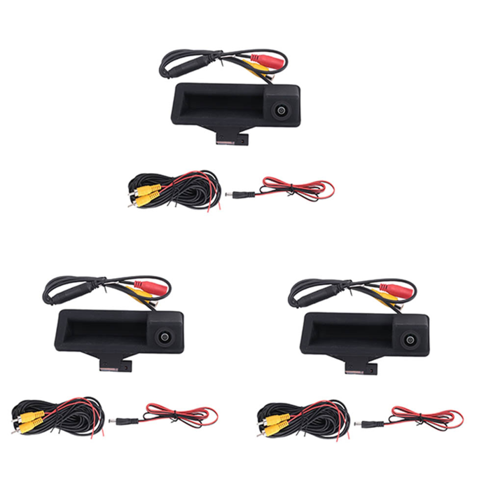 Car Rear View Camera Trunk Handle For- E90 E91 E92 E93 E53 E82 E88 4852890852513