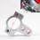 27mm Damper Fork Bracket for Motorcycle Bike Modification Silver 2