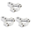 27mm Damper Fork Bracket for Motorcycle Bike Modification Silver 1
