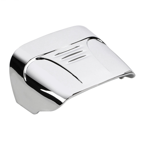 Chrome Tail Light Visor Cover for Dyna Softail FXD FLHT FLST 2