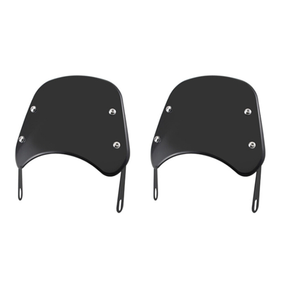 5-7 Inch Headlight Wind Deflector Windscreen Universal For 4852890863243