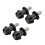 2Pcs Motorcycle Cnc Sliders Spools Stand Screw For (Black) 1