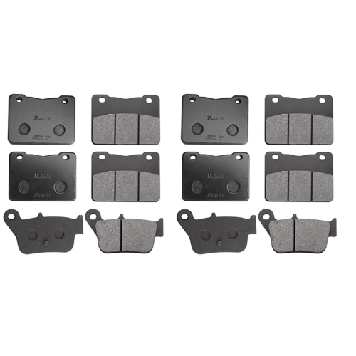 Motorcycle Front and Rear Brake Pads Sets for MaxSym 400I 2
