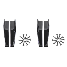 Side Skirts Fits Universal Vehicles Black 450mm Splitter(Gloss Black)