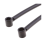 Pair Rear Rail Support Bracket Mount Holder for (Black) 6