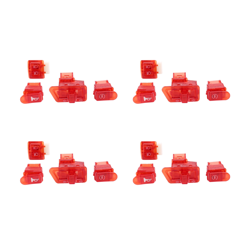 Motorcycle Horn Switch For Af27 Af28 Af34 Af35 Red 4852890865889