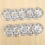 10x Exhaust Heat Shield Nut Washers for TRANSPORTER T4 T5 GOLF 7