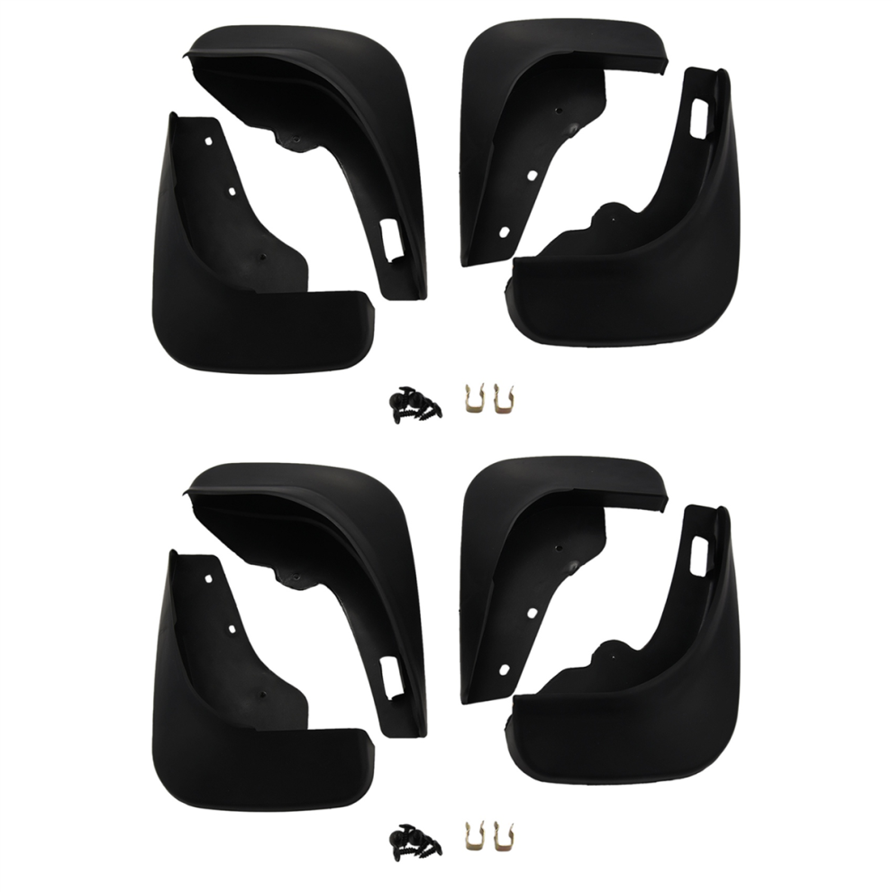 Fit For Focus 2 Mk2 Mk2.5 Saloon Sedan 2005-2011 Mud Flap Black 4852890862567