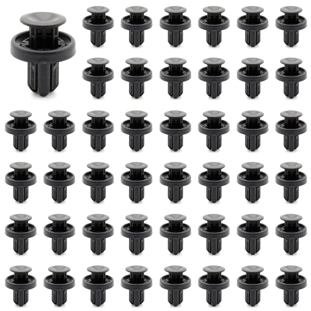 100Pcs Clips 91505-Tm8-003 Panel Retainer Fastener Kit Plastic Clip 4852890861836