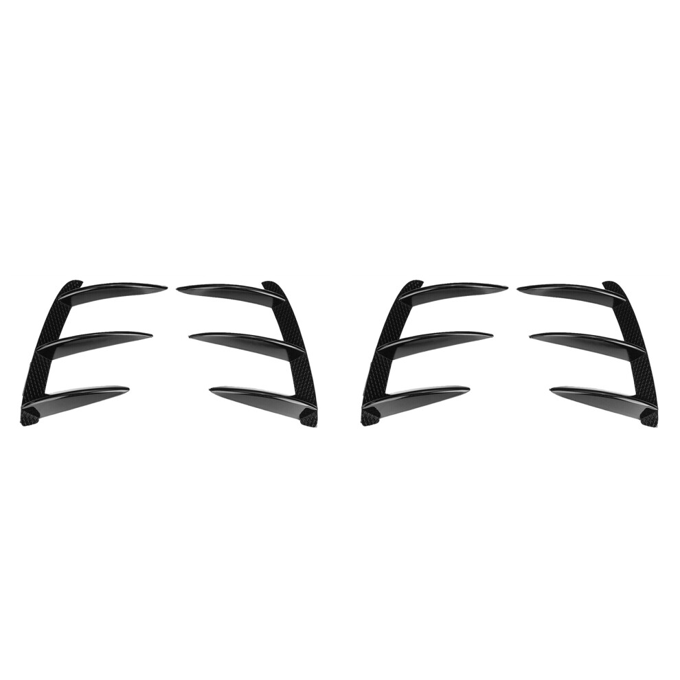 Car Rear Bumper Lip Spoiler Canards For W176 A200 A250 4852890862871