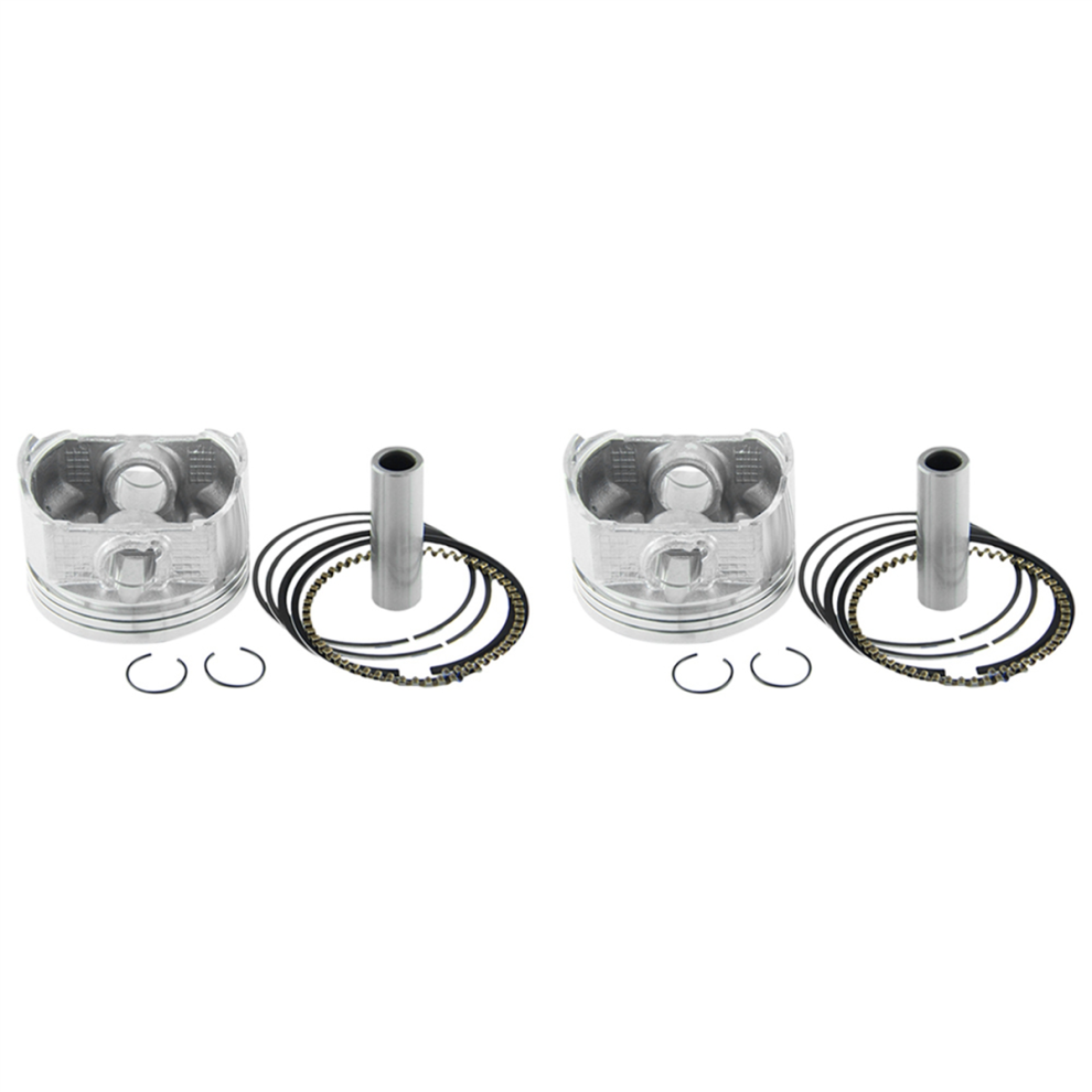 Motorcycle Piston Ring 15Mm Pin Ring Kit Cylinder Piston Ring Gasket Silver 4852890868446